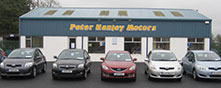 Peter Hanley Motors premises