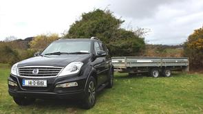 Need to tow a double horsebox.