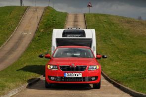 Can a Skoda tow a caravan?