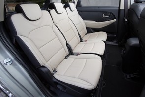 I am looking for a car with three proper seats in the back.