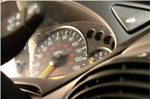 How do I check a car's mileage?