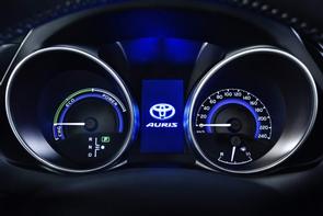 Is the Auris speedo in miles?