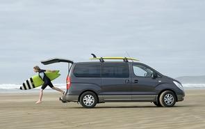 Where are the commercial vehicles?