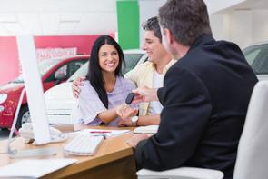 What documents needs signing when buying a new car?