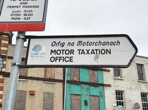Do I have to pay motor tax in arrears?