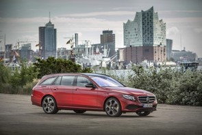 When was the model year change for the E-Class?