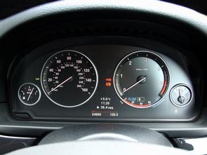 What's up with this BMW's service mileage?