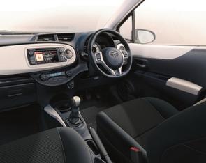 How to see how far my Yaris has driven?