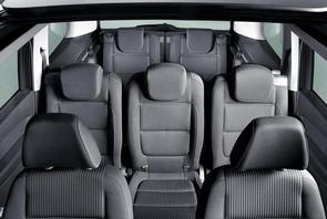 What cars fit three car seats in a row?